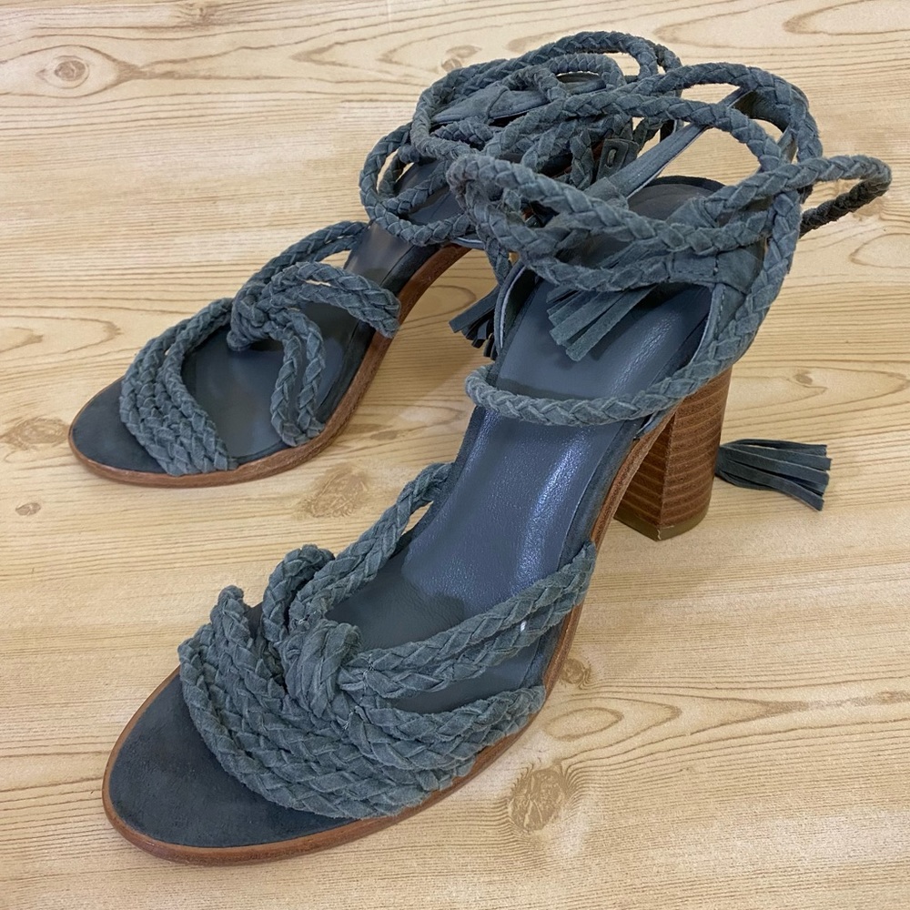 Joie Ankle Wrap Heeled Sandals Women’s Shoes 5.5 / 35.5
